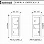 Ukuran Aluminium Daun Jendela